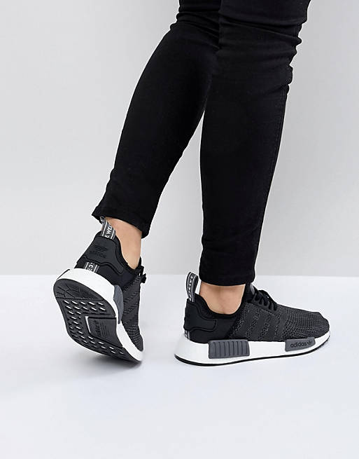 adidas Originals R1 Sneakers In Black | ASOS