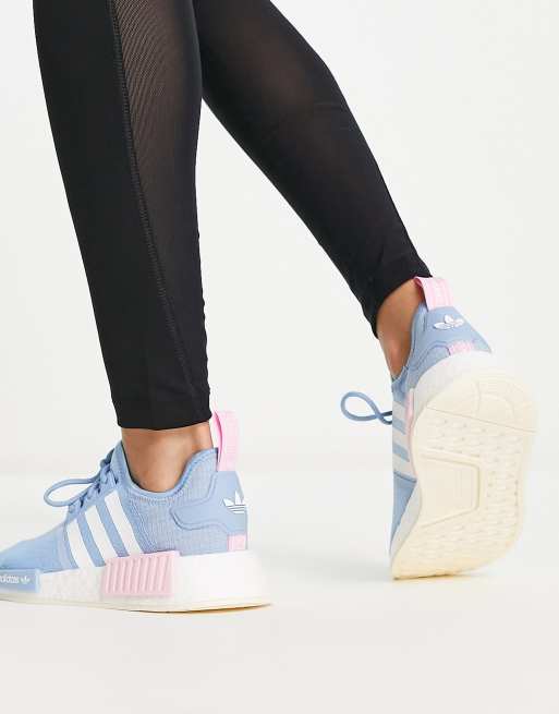 Blue and cheap pink nmd