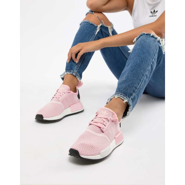 Melodrama stel je voor hack adidas - Originals - Nmd R1 - Sneakers in roze | ASOS