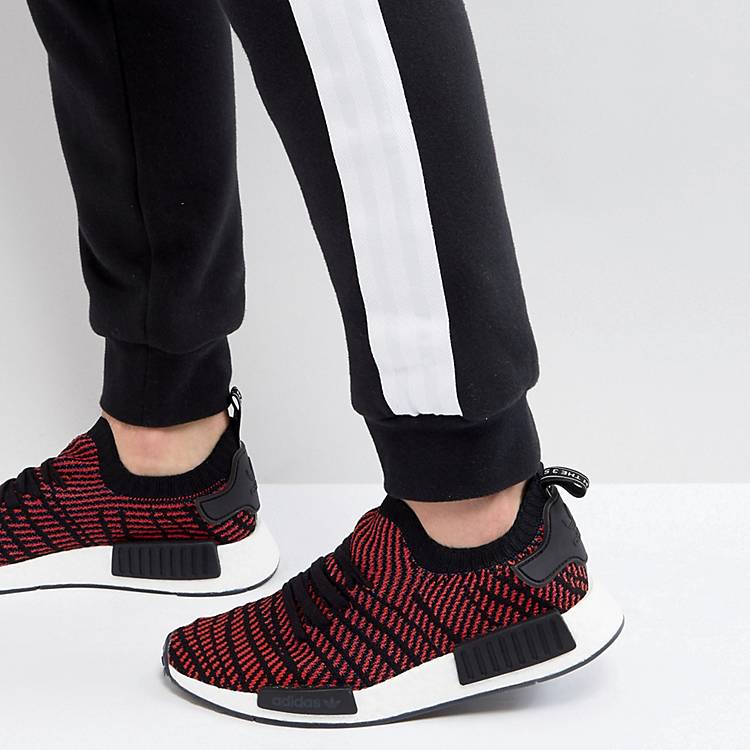 krans Modstander Spaceship adidas Originals NMD R1 STLT Primeknit Sneakers In Black CQ2385 | ASOS