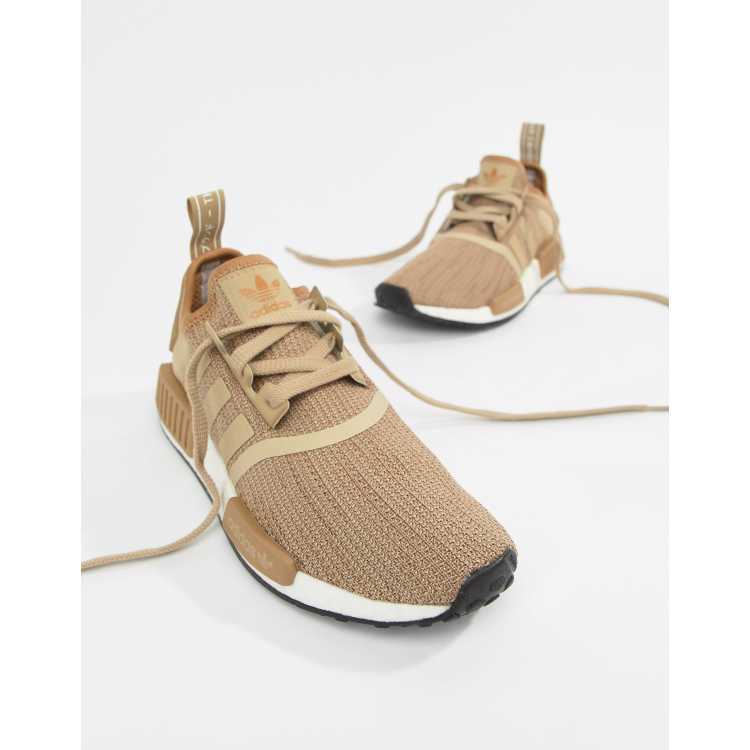 adidas NMD_R1 Shoes - Beige, Women's Lifestyle