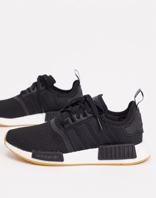 black nmd trainers