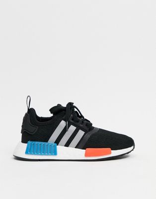 nmd trainers black