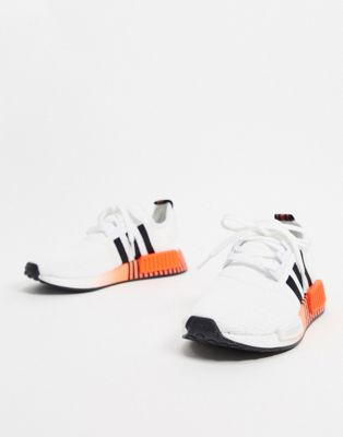 adidas nmd white and orange