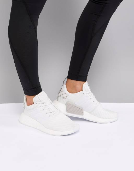 The Elevated White Sneaker  Nmd adidas women outfit, Sneaker