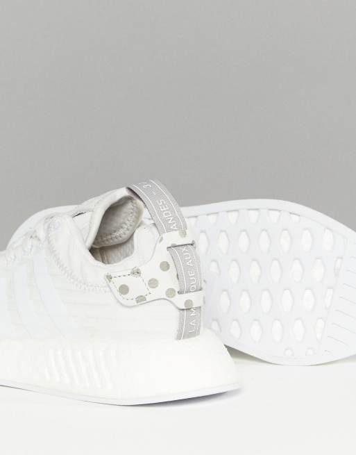 Adidas NMD R2 White : : Clothing, Shoes & Accessories