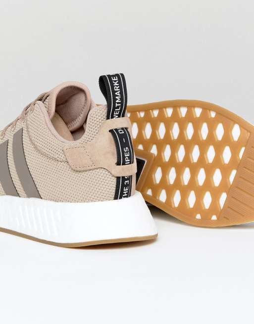 adidas NMD R2 Beige Whie