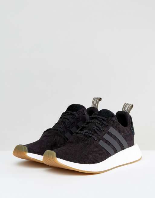 adidas Originals NMD R2 Trainers In Black BY9917