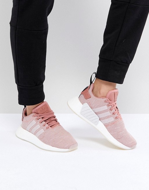 adidas Originals NMD R2 Trainers In Pink