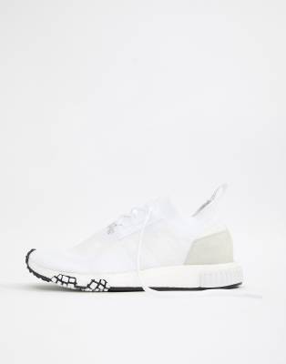 adidas nmd racer pk white