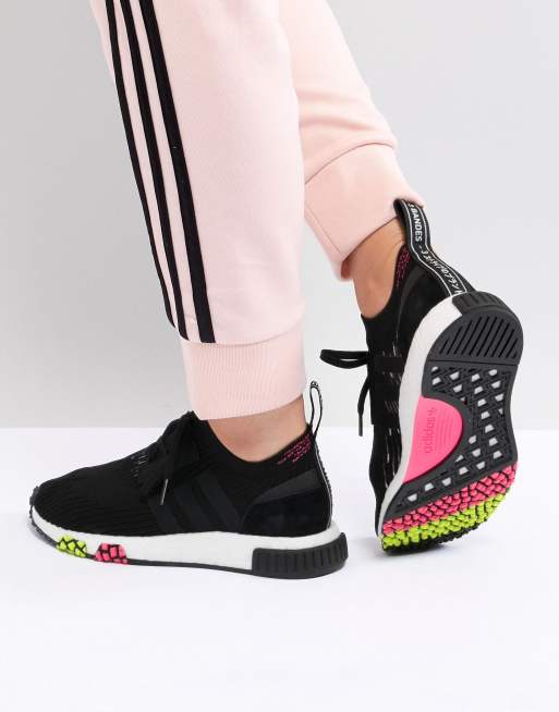 Adidas originals nmd 2025 racer in neon pink