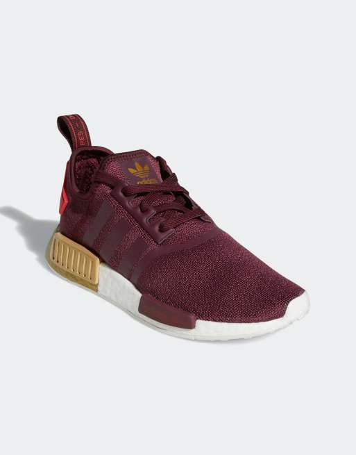 Adidas shoes shop nmd burgundy