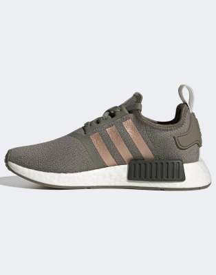 adidas originals nmd sneakers in khaki