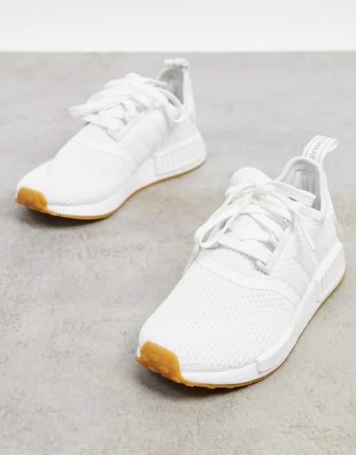 Nmd r1 gum sole triple outlet white