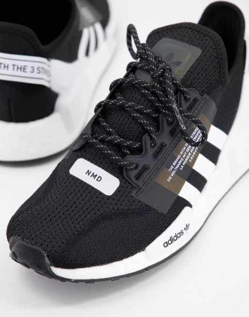 adidas Originals NMD Sneakers in zwart en wit ASOS