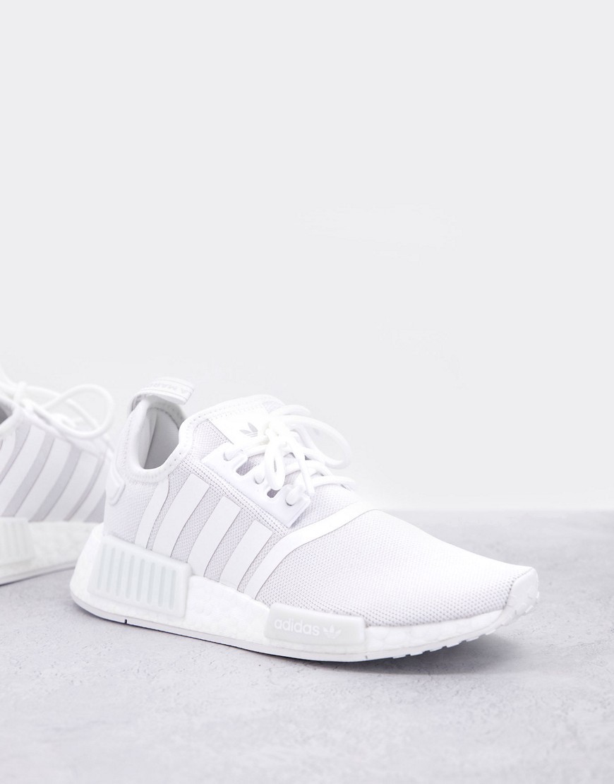 adidas Originals NMD trainers in triple white