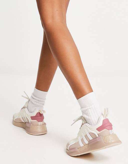 Adidas nmd outlet white pink dress