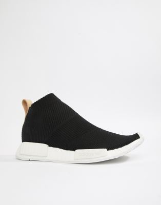 adidas originals nmd_cs1 pk trainers in black aq0948