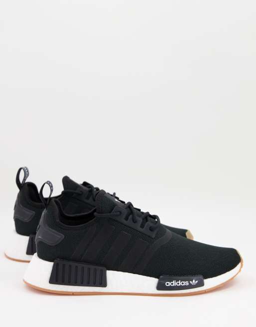 adidas Originals – NMD_R1 – Czarno-białe buty sportowe