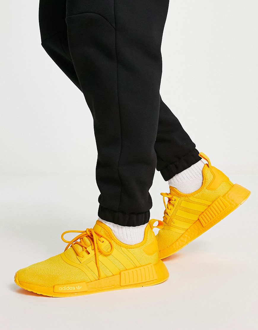 adidas Originals NMD R1 Primeblue sneakers in collegiate gold-Yellow