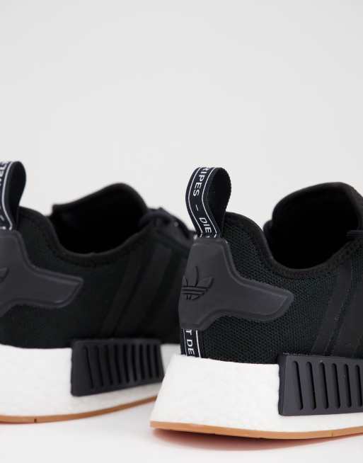 adidas Originals  NMD_R1  Sneaker in Schwarz und Wei - BLACK | ASOS