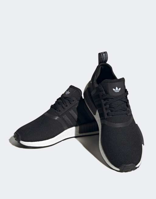 adidas Originals NMD R1 Sneaker in Schwarz und Wei ASOS