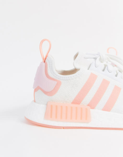 Adidas nmd 2025 bianche e rosa