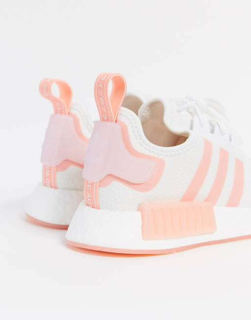 Adidas nmd 2025 bianche e rosa