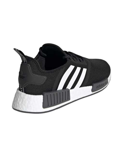 Adidas originals nmd r1 shoes clearance white/black