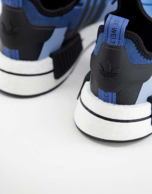 Nmd_r1 hot sale shoes blue