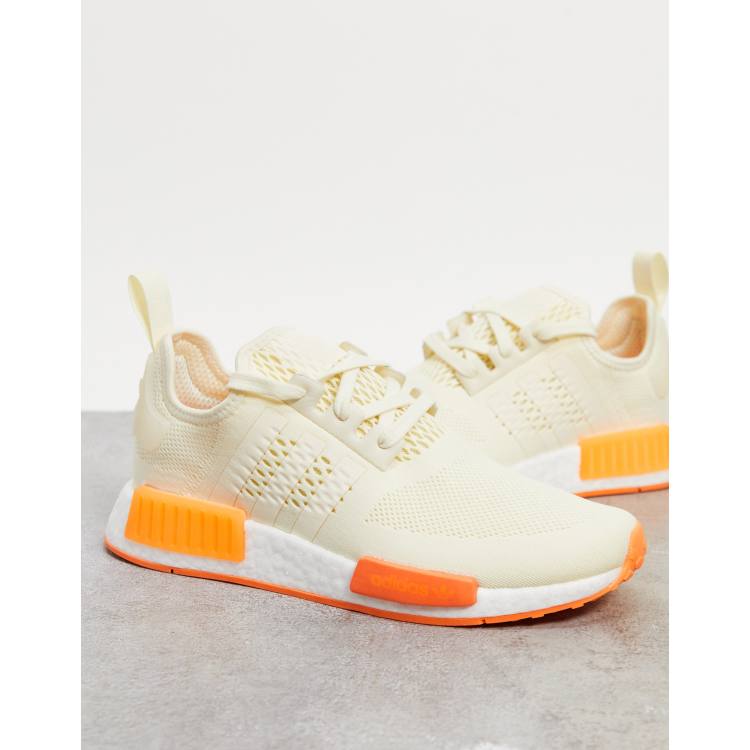 White and hot sale orange nmds