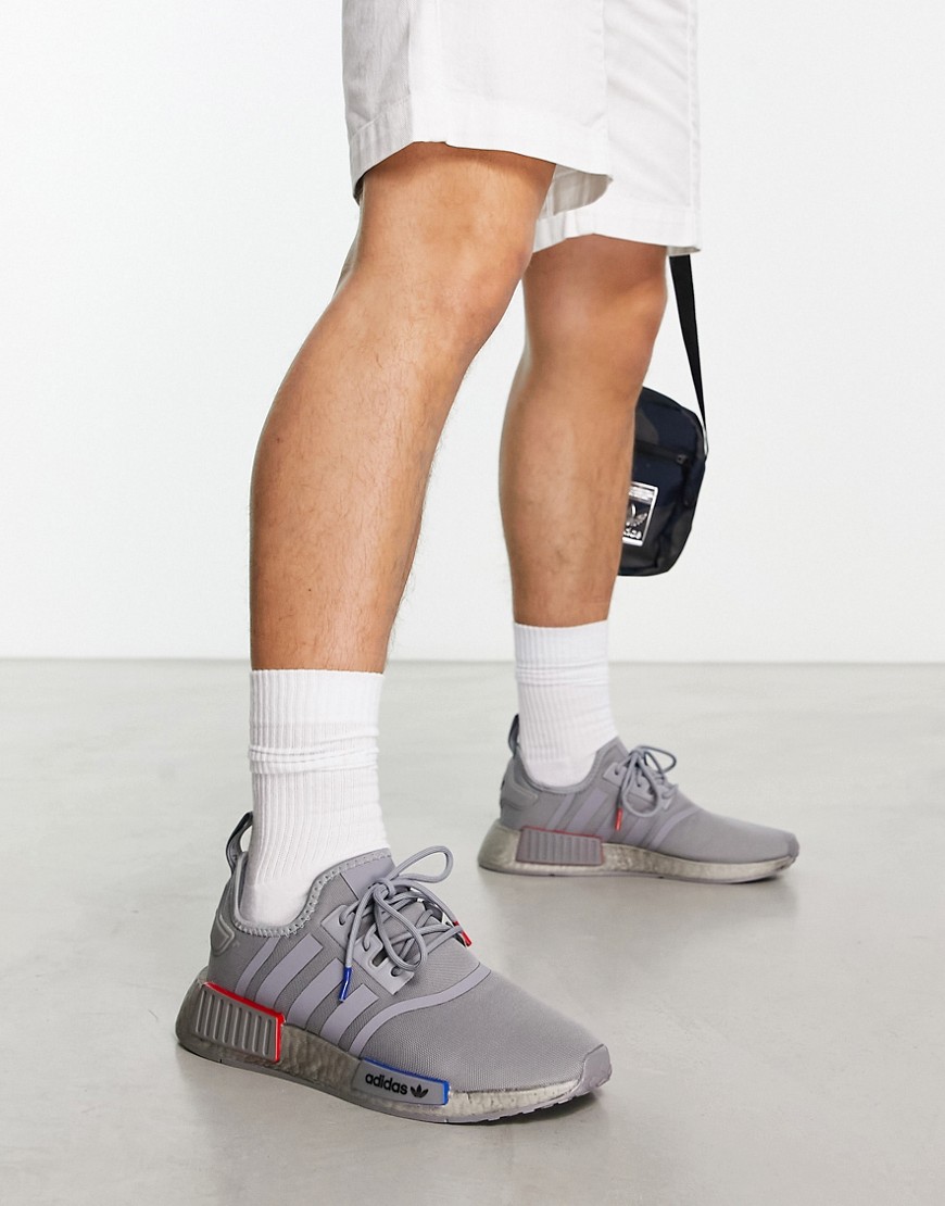Adidas Originals Nmd R1 Sneakers In Gray