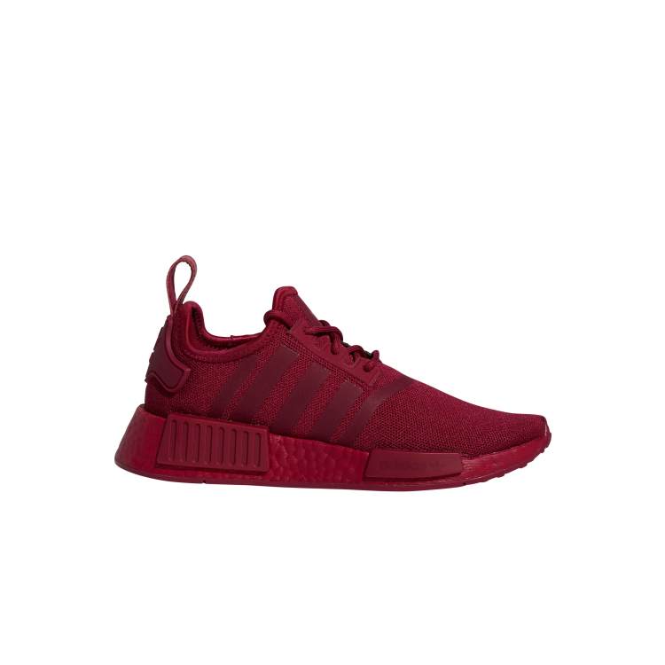 Adidas nmd hotsell primeknit maroon