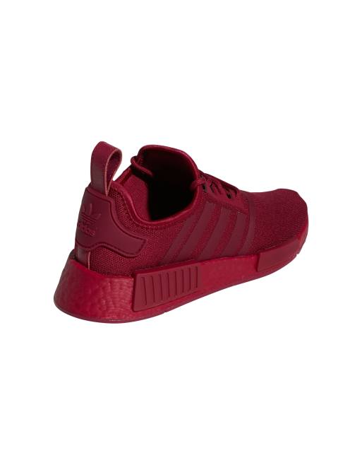 Burgundy hot sale adidas sneakers