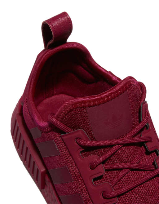 Adidas originals nmd sales r1 maroon