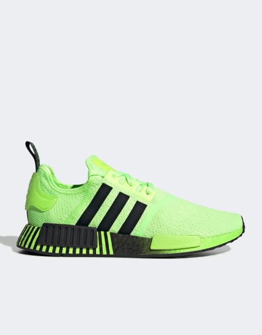 Adidas originals hotsell nmd_r1 women's green