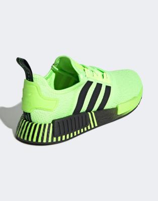 neon green adidas trainers