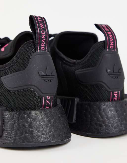 Adidas triple hot sale black womens