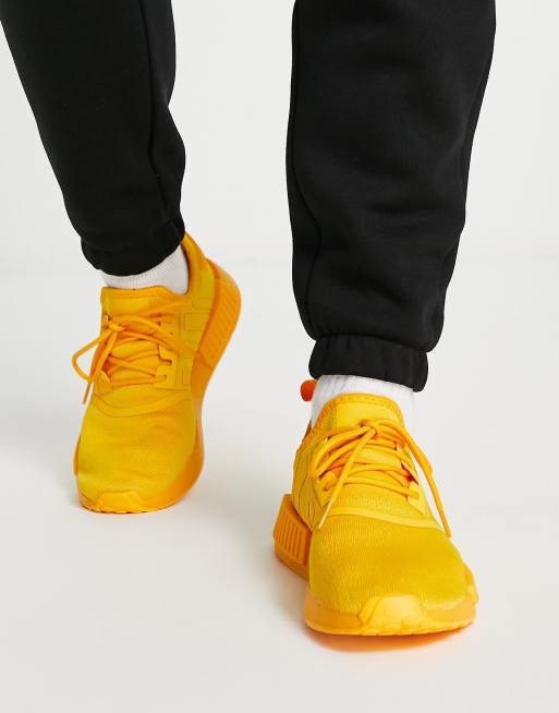 adidas NMD_R1 Shoes - Yellow, Women's Lifestyle