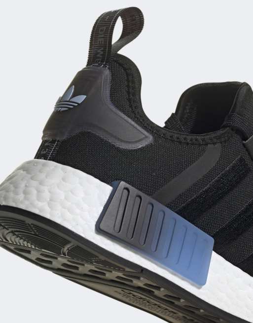 adidas gazelle silver green womens Shop Black Womens NMD R1 Lace Up Sneakers – Shoebacca main image 1