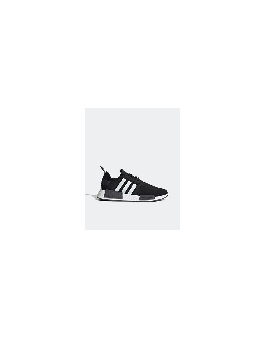 adidas Originals NMD_R1 trainers in black and white