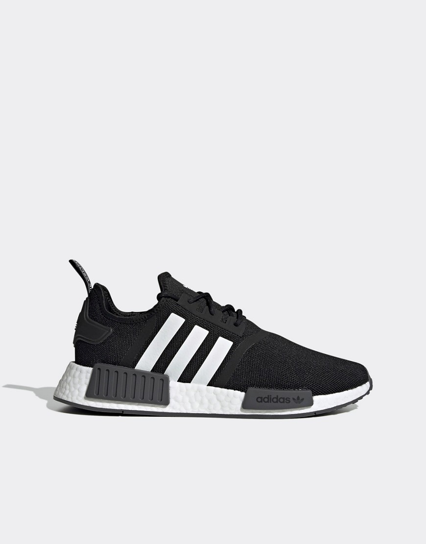 adidas Originals NMD_R1 trainers in black and white