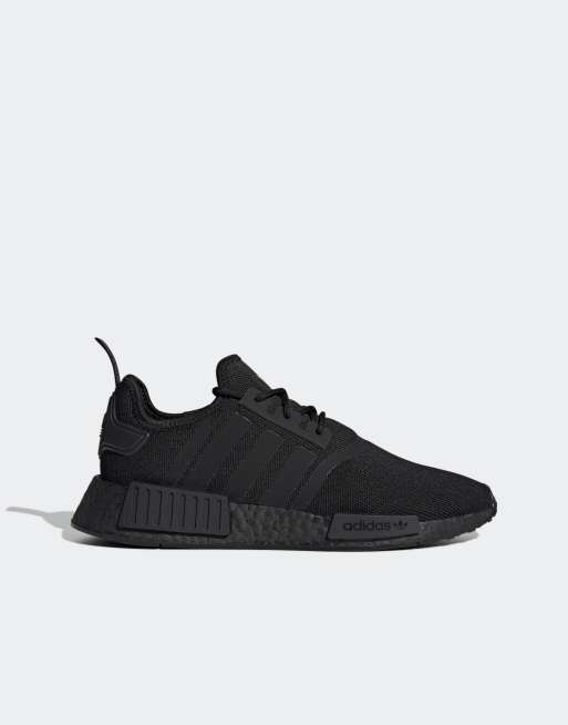 Men's adidas nmd runner r1 casual shoes grey core black sale