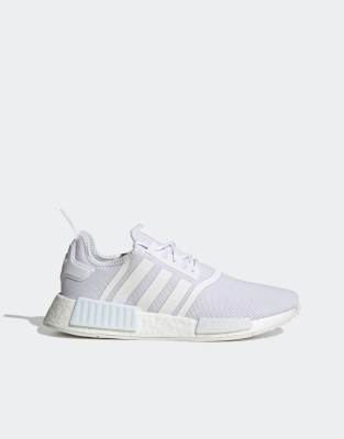 adidas Originals NMD_R1 trainers in triple white