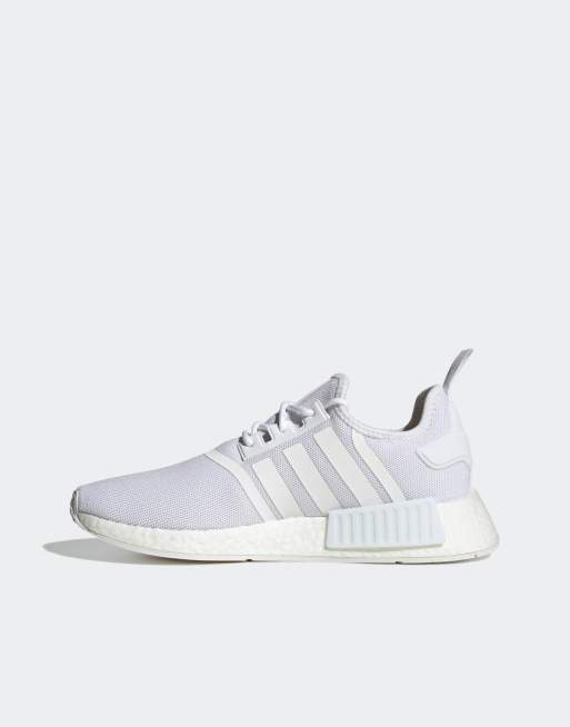 adidas Originals NMD R1 trainers in triple white ASOS