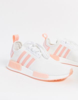 adidas nmd r1 pink and white