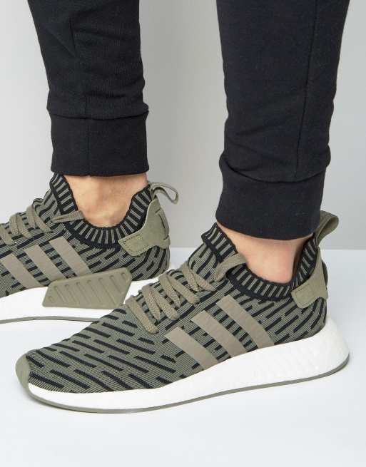 adidas Originals NMD R2 Sneakers In Green BA7198