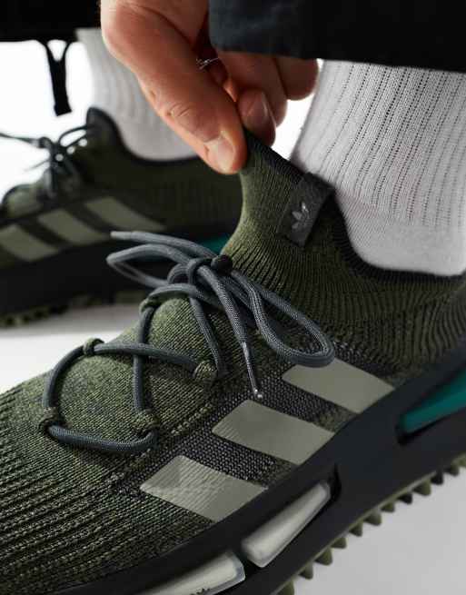 Olive green clearance sneakers adidas