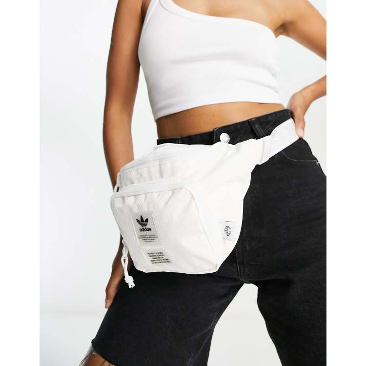 Adidas Essentials Non-Dyed Mini Tote Bag White