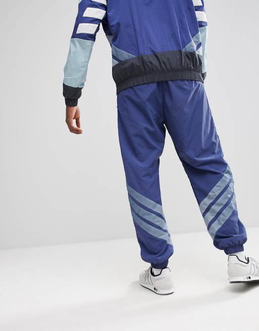 Adidas originals nova joggers in tapered fit on sale in blue ce4814